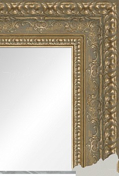 Зеркало «Сиера» золото