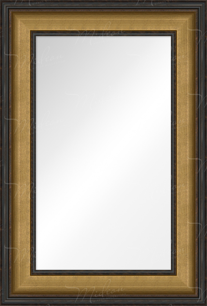 Зеркало "Симона" темное золото