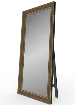 Напольное зеркало "Бартоло" состаренное золото