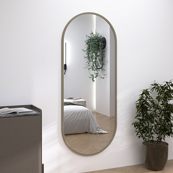 Зеркало капсула Verte в раме RAL 1035 Зеркало капсула Verte в раме RAL 1035