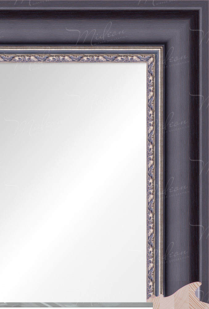 Зеркало "Катрин" черная