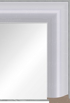 Зеркало "Эмели" серебро
