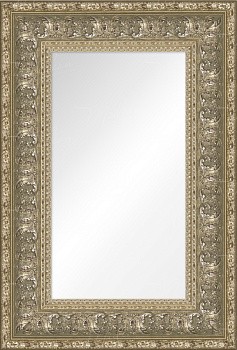 Зеркало "Брента" тёплое серебро