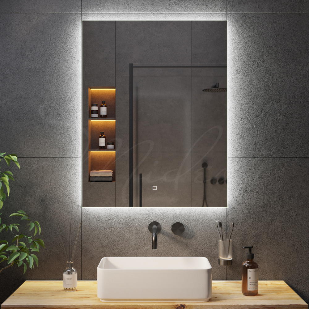 Зеркало с подсветкой 60х80 Ambilight Simple 5500К