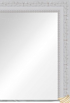 Зеркало "Анаэль" узкая, белая