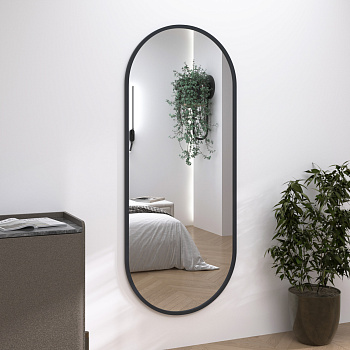 Зеркало капсула Verte в раме RAL 7016 антрацит Зеркало капсула Verte в раме RAL 7016 антрацит