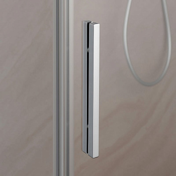 Перегородка в душевую нишу с откатной дверью Перегородка в душевую нишу с откатной дверью