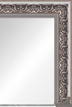 Зеркало "Бэль" серебро