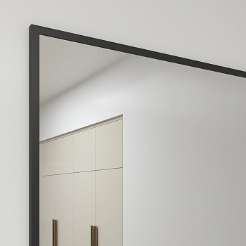 Зеркало в алюминиевой раме 05 Premium Черный Матовый Зеркало в алюминиевой раме 05 Premium Черный Матовый