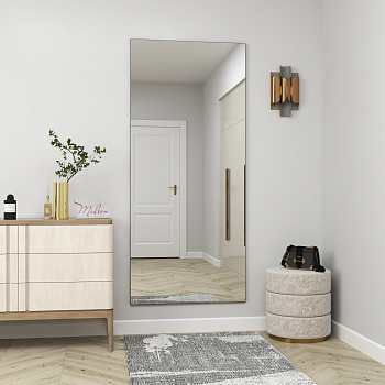 Зеркало в алюминиевой раме 00 Premium Черный Матовый Зеркало в алюминиевой раме 00 Premium Черный Матовый