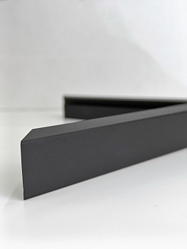 Зеркало в алюминиевой раме 05 Premium Черный Матовый Зеркало в алюминиевой раме 05 Premium Черный Матовый