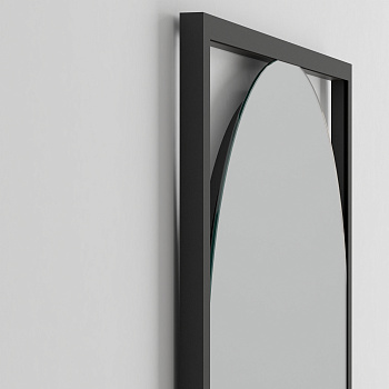 Парящее зеркало в алюминиевой раме «Portal» с подсветкой Парящее зеркало в алюминиевой раме «Portal» с подсветкой