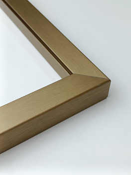 Зеркало в алюминиевой раме 05 Premium Латунь Зеркало в алюминиевой раме 05 Premium Латунь