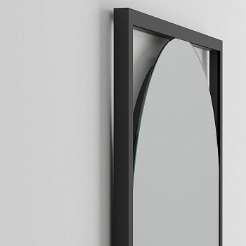 Парящее зеркало в алюминиевой раме «Visio» с подсветкой Парящее зеркало в алюминиевой раме «Visio» с подсветкой